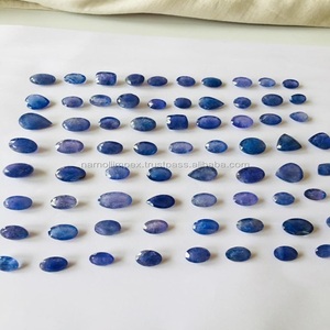 Pierre précieuse en vrac naturelle de saphir bleu IGI certifié AAA traité thermiquement 345 carat - Product Image 4