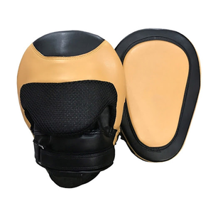 Leather <b>Focus</b> <b>Pads</b> Lace-Up Closure Breathable Eco-Friendly Waterproof Flame-Retardant for Adults Martial Arts Kickboxing - Product Image 5