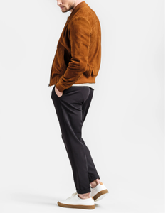 แจ็กเก็ตหนังผู้ชายสไตล์ใหม่ล่าสุดสวมใส่ในฤดูหนาว - Product Image 4