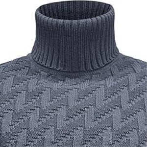 Nouvelle qualité Unique tricots décontractés pull hommes col rond hauts en tricot décontracté couleur unie pull pull de haute qualité - Product Image 4