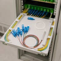 FTTH Mini Tube Fiber PLC Splitter con 1 X8 Way SC/UPC Connector Cables de comunicación Producto
