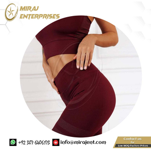 2 Piece Seamless Women's Gym Athletic Sports Suit Plus Size Workout Clothes with Rhinestone Sports <b>Bra</b> and Leggings Set - Product Image 2