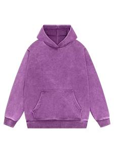 Sudaderas con Lavado Ácido al por Mayor, Sudadera Vintage Lavada Personalizada, Sudadera de Algodón Terry Grueso de 420 g/m² para Hombre - Product Image 3