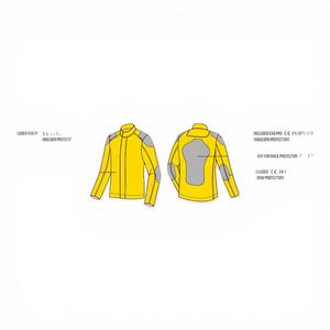 Chaqueta de Motociclismo PMJ WEST Azul AAA Twaron de Una Sola Capa, Resistente al Viento y Transpirable, Talla XL, para Carreras de Autos, Hecha en Italia - Product Image 2