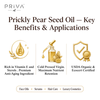 Huile de graines de figue de Barbarie biologique PrivaOil, pressée à froid, vierge, riche en oméga-6 et vitamine E, certifiée USDA Ecocert, Maroc, vente en gros, cosmétique