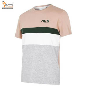 T-shirt coupe ajustée pour hommes fabriqué en usine en gros T-shirt personnalisé meilleure vente à séchage rapide pour hommes pour adultes - Product Image 2