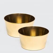 Indian Eco-Friendly Polished Brass Serving Bowl for <b>Travel</b> - Product Image 2