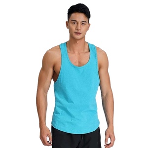 เสื้อกล้ามครอปสำหรับผู้ชายเสื้อครอปใส่เล่นกีฬาเสื้อกล้ามโลโก้ออกแบบได้ตามที่ต้องการ - Product Image 3