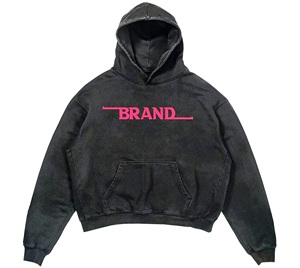 Survêtement personnalisé unisexe de haute qualité sweat à capuche de grande taille poids lourd essentiel ensemble pantalon de survêtement et sweat à capuche grande taille - Product Image 2