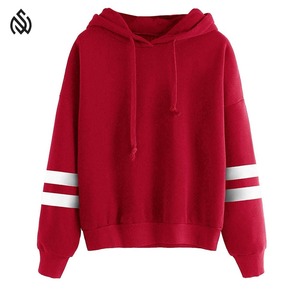 Sudaderas con capucha para mujer con tamaño personalizado Sudaderas con capucha para damas Diseño Premium - Product Image 1