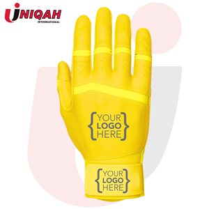 High Quality Professional Baseball/Softball Batting Gloves Men's Bilink Soft Leather Anti-Slip Durable for Baseball <b>Training</b> - Product Image 4