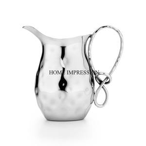 Antiguo diseñador elegante aspecto elegante resistente metal hecho vino agua limonada y jugo servir jarra de fabricante indio - Product Image 4