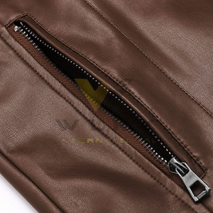 Chaqueta de Invierno de Cuero Genuino de Alta Calidad para Hombre que Ofrece Comodidad, Calor y un Atractivo de Moda Atemporal - Product Image 3