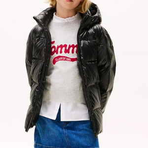 Blousons matelassés chauds et confortables pour filles, vêtements décontractés pour l'extérieur, prix bas, tenues tendance, respirants, coupe ample, couleur unie - Product Image 3