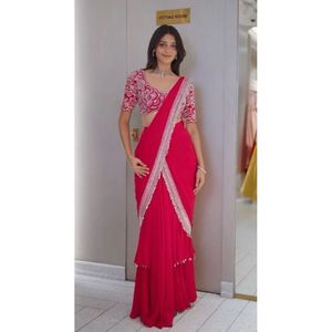 Vestidos de Fiesta Elegantes para Mujer, Listos para Usar, Corte Simple y Ajustado, Largos hasta el Suelo, con Blusa de Chinon - Product Image 5
