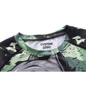 Rashguards de MMA Transpirables con Estampado Digital por Sublimación para Hombre, Manga Larga, Ropa Deportiva Masculina, Rashguards de MMA de Alta Calidad en Venta - Product Image 6