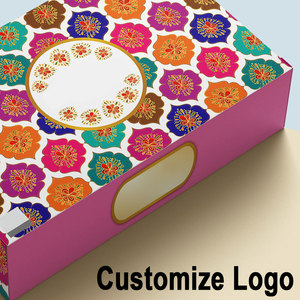 Embalaje de caja de diseño personalizado, pastelería grande para cajas de dulces, embalaje de regalo de Chocolate, bandeja de papel, embalaje de cajas de dulces - Product Image 6