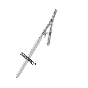 SOPORTE DE AGUJA ANCHO INSERTOS DE TUNGSTENO RECTO 16CM Instrumentos de acero inoxidable Fabricado con AISI 420 - Product Image 4