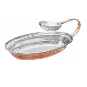 Bandeja Decorativa para Servir Aperitivos con Acabado Esmaltado, Platos para Servir Aperitivos, Juego de Bandejas para Servir Aperitivos en la Mesa - Product Image 3