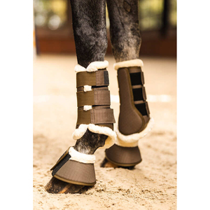 ขายส่งรองเท้าแปรงม้า 2024 Neoprene ขาม้าป้องกันรองเท้าเอ็นรองเท้าบูทม้าผู้ผลิต OEM ที่กําหนดเอง - Product Image 6