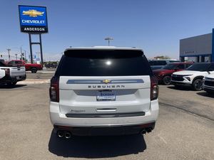 Chevrole_t สีขาวคม Suburba_n 4WD คันทรีชั้นสูงใช้กับเบาะหนังที่นั่งแถวที่สามระบบนำทางบลูทูธซันรูฟ - Product Image 4