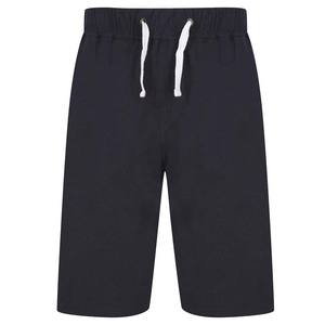 Sudadera informal de verano para hombre al por mayor, conjunto de pantalones cortos con logotipo personalizado de dos piezas para hombre, conjuntos de pantalones cortos de talla grande con cuello redondo, estilo callejero - Product Image 5
