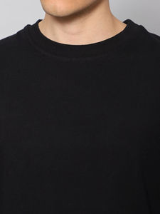 เสื้อยืดไหล่ตกคุณภาพสูงสำหรับผู้ชายเสื้อยืดโอเวอร์ไซส์ผ้าฝ้ายลายกราฟิกผ้า100% แนวสตรีทเฮฟวี่เวท - Product Image 5