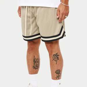 Shorts de sport pour hommes avec logo personnalisé, 100% polyester, poches latérales, entraînement actif, salle de sport, athlétisme, fabricant de shorts de basket-ball - Product Image 4