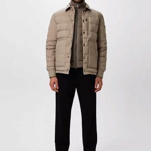 À la mode Street Style hommes doudoune surdimensionné matelassé bulle manteau chaud hiver en plein air décontracté pleine fermeture éclair veste imperméable - Product Image 3