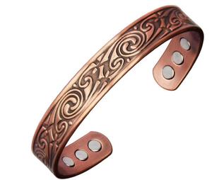 Top Supplier Wholesale Luxury Pure Copper Bracelets for Men and Women Unique Jewelry <b>Gift</b> Set - Product Image 4