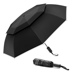 China Custom Umbrella With logo Printing Three Fold Umbrella with logo Windproof Waterproof Three Folds
