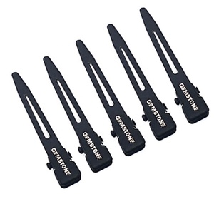 Pinces à cheveux professionnelles en acier pour extensions capillaires de salon, pinces de coiffage antidérapantes par GEMSTONE ENTERPRISES - Product Image 5