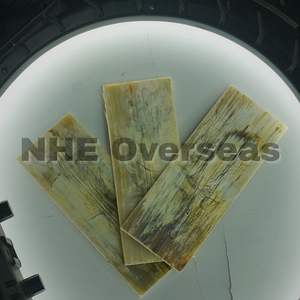 Placas de cuerno africano natural Premium para producción de Marcos ópticos de lujo Placas de cuerno blanco hechas a mano por NHE Overseas - Product Image 1