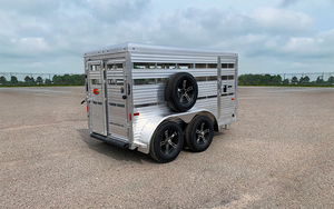 Remolque Utilitario para Ganado Eurostock 326C de 12' NUEVO/USADO, Remolque Semirremolque de Transporte de Ganado Vacuno, Ovino y Porcino de Alta Resistencia, Capacidad de 2745 kg - Product Image 6