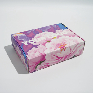 Nhà Máy Bán Chạy nhất biểu tượng tùy chỉnh in gấp sóng vận chuyển carton tông trắng hộp bưu phẩm - Product Image 6