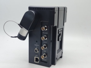 12G SDI trong có 2 kênh XLR âm thanh trong SMPTE cáp cung cấp điện <span class=keywords><strong>Ethernet</strong></span> intercom efp sợi quang chuyển đổi Extender - Product Image 3