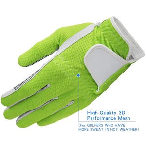 Guantes de Golf Personalizados de Cuero Sintético de Alta Calidad para Todo Clima, Nuevo Modelo - Product Image 5