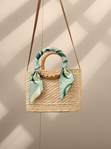 Handcrafted Water Hyacinth <b>Bag</b> Eco Friendly and Budget Friendly Made in Vietnam - Product Image 2