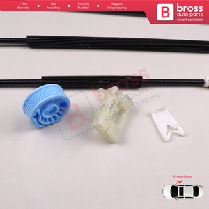 Kit de réparation de lève-vitre électrique BWR680 avant droit pour 307 3B 2003-2009 Cabriolet 2 portes 9222V9 - Product Image 6