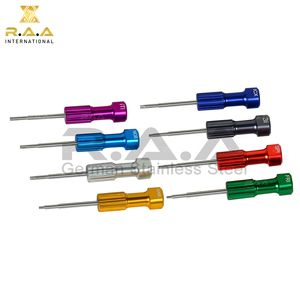 Universal Manual Dental Implant Screwdriver <b>Set</b> Metal Multi Driver <b>Torque</b> Wrench CE Certified Knurled Color Coded for Clinic - Product Image 2