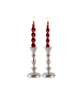 Bougeoir antique en métal de vente décoration de maison d'hôtel de mariage support de chandelier de chevet de pièce maîtresse en bas quantité minimale de commande - Product Image 5