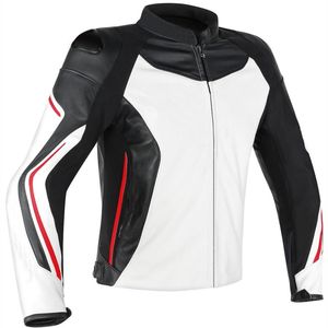 Chaqueta de cuero de moto de alta calidad para hombre, venta al por mayor, hecha en fábrica, precio barato, chaquetas de cuero para hombre más vendidas - Product Image 1
