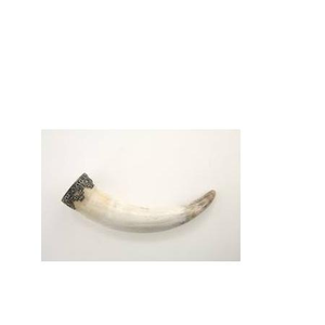 Luxury Eco-Friendly Animal Design 100% Real Buffalo <b>Viking</b> Drinking <b>Horn</b> with Natural Color and Customizable Logo - Product Image 1