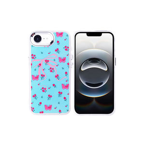 ASMA Hadra Coque antichoc en silicone motif cœur Airbag pour iPhone 12 Pro Max XR, étui de protection électroplaqué pour iPhone - Product Image 2