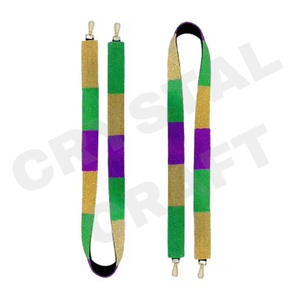 Correa de monedero con cuentas de West Point, correas de bolsa de cuentas de semilla de oro blanco personalizadas, correa de cuentas personalizada para bolsos - Product Image 4