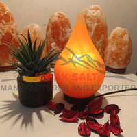 Lampe de table en sel de l'Himalaya sculptée à la main, style Feng Shui, purificateur d'air, qualité supérieure, vente chaude, JOBAK JS-CL-101