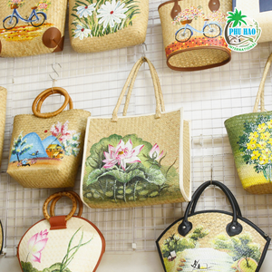 Producto popular de los mercados de agricultores a las escapadas de fin de semana: la bolsa de mano de jacinto de agua perfecta con alta calidad y buen precio - Product Image 5