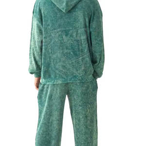 Survêtement pour homme de haute qualité, très vendu, en coton/polyester, effet délavé à l'acide, séchage rapide - Product Image 6