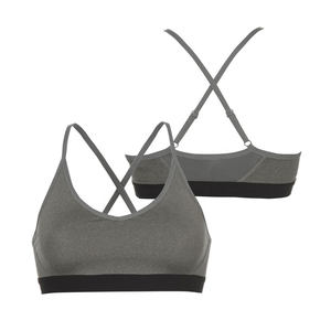 Soutien-gorge de sport sans couture pour femmes, vêtement de fitness, yoga, gym, compression rembourrée OEM, séchage rapide, logo personnalisé, prix d'usine, vente en gros en vrac - Product Image 2