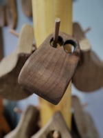 Mug de randonnée en bois de style moderne de haute qualité, design et logo personnalisés, léger, écologique, pour la randonnée et le camping